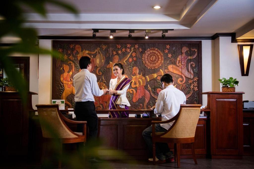 Lao Orchid Hotel Vientiane Extérieur photo